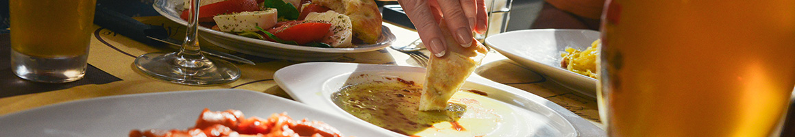 Eating Indian Pakistani at Saffron Indian Bistro restaurant in Oro Valley, AZ.